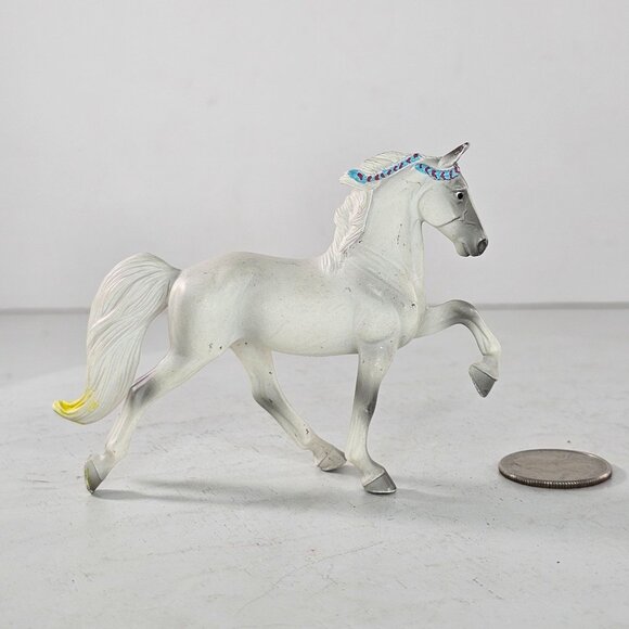 Breyer Stablemate Tennesse Walking Horse Grey #6201 #5935 - Picture 9 of 11